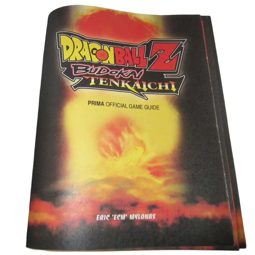 Dragon Ball Z Budokai Tenkaichi Prima Official Game Guide Funimation Atari PS2